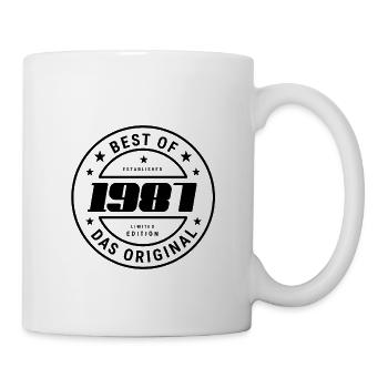BEST OF 1987 - Das Original - Tasse - Weiß - Rechts