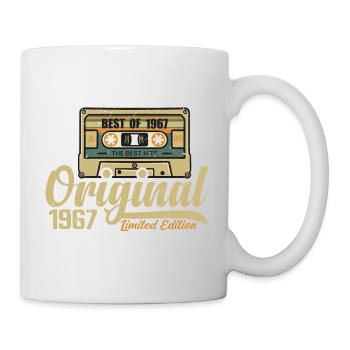 Original 1967 Vintage - 1967 Birthday Gift - Mug - white - Right