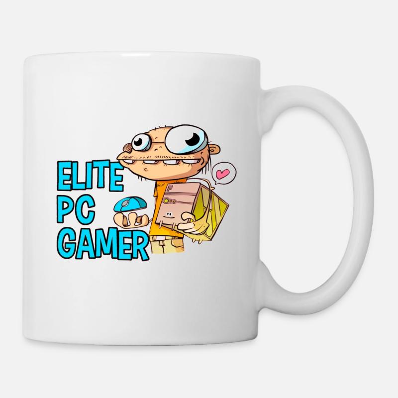 ELITE PC GAMER - Mug blanc - blanc