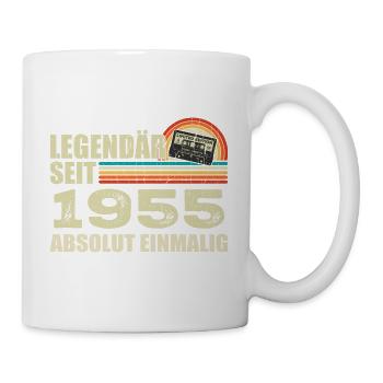 Légendaire depuis 1955 - absolument unique - Mug blanc - blanc - Droite