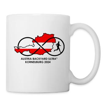 Austria Backyard Ultra Korneuburg 2024 - Tasse - Weiß - Rechts
