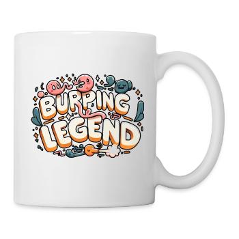 Burping Legend 19 - Tasse - Weiß - Rechts