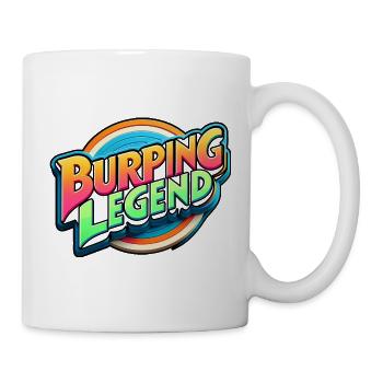 Burping Legend 18 - Tasse - Weiß - Rechts
