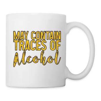 May Contain Traces Of Alcohol 3 - Mug - white - Right