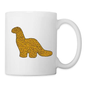 Brachiosaurus Dinonugget - Mug - white - Right
