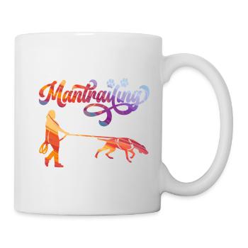 Mantrailing RAINBOW - Tasse - Weiß - Rechts