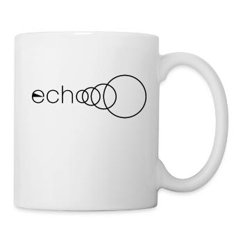 Black Echo logo - Mug - white - Right