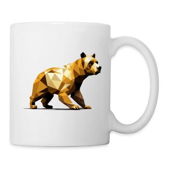 3D Bearr GeomeTRIX - Tasse - Weiß - Rechts