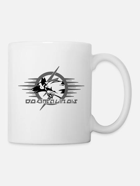 dog malinois - Mug blanc - blanc