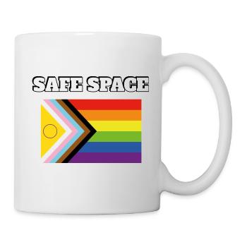Inclusive Pride Pride SAFE SPACE - Mug - white - Right