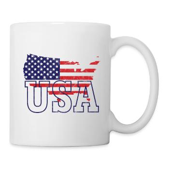 USA map - Mug - white - Right