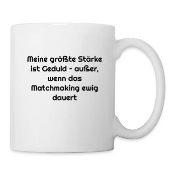 Typisch-Gamer - Tasse - Weiß - Rechts