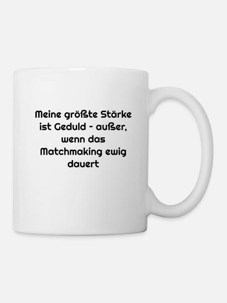 Typisch-Gamer - Tasse - Weiß