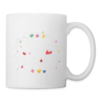 belle - Mug blanc - blanc - Droite