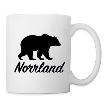 Norrland Bär Sverige Nordschweden Schweden - Tasse - Weiß - Rechts