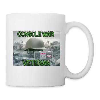Console war veteran - Mug blanc - blanc - Droite