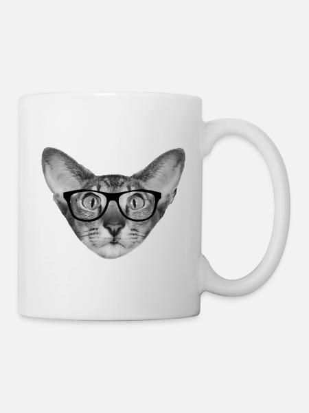 Orientalisch Kurzhaarkatze - Tasse - Weiß