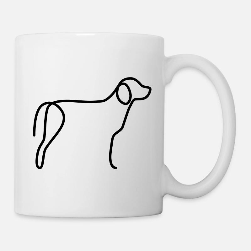 Beagle - Tasse - Weiß