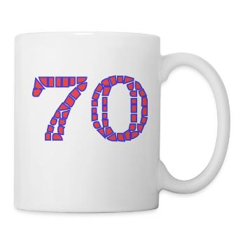ANNIVERSARY. HAPPY BIRTHDAY. HAPPY BIRTHDAY. - Mug - white - Right