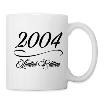 Limited Edition 2004 - Geburtstag 2004 - Tasse - Weiß - Rechts