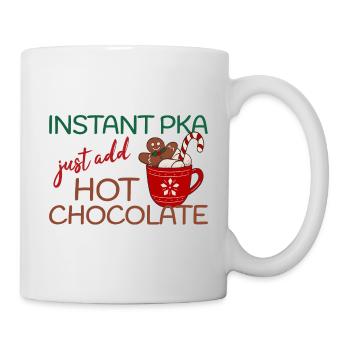 Instant PKA hot Chocolate Weihnachten - Tasse - Weiß - Rechts