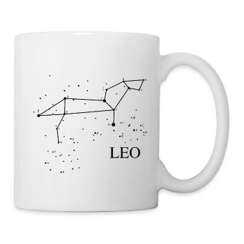 Constellation Leo - Tasse - Weiß - Rechts