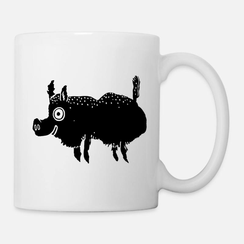 Wild boar - Mug - white