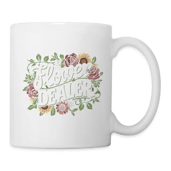 Flower Dealer 6 - Tasse - Weiß - Rechts