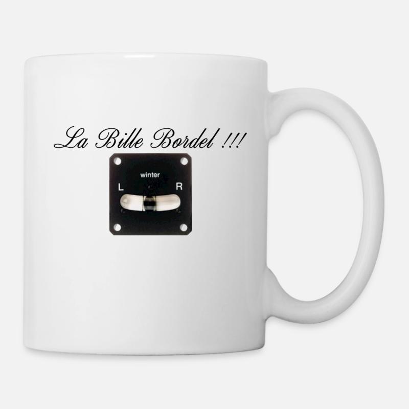 The Messy Ball Top Copy - Mug - white