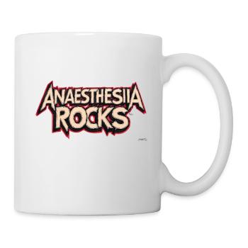 Anesthesia rocks - Mug - white - Right