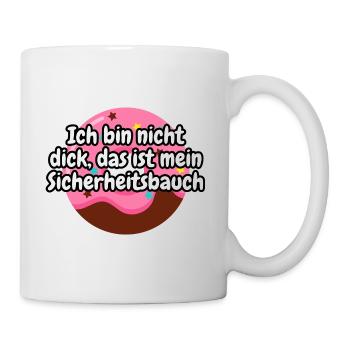 lustiges Spruch T-shirt – Dein Statement-Shirt - Tasse - Weiß - Rechts