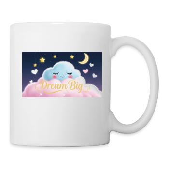 Dream Big - Tasse - Weiß - Rechts