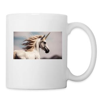 Licorne - Mug blanc - blanc - Droite