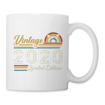 5 Year Anniversary | Vintage 2020 Gift 2020 - Mug - white - Right