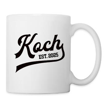 Koch 2025 Kochausbildung Kochlehrling Köche Lehre - Tasse - Weiß - Rechts