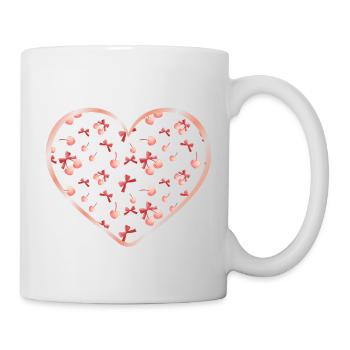 Coquette Cherries: Love in Every Detail - Mug - white - Right