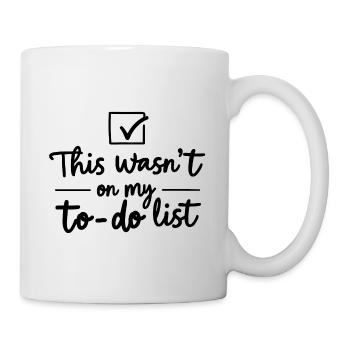 Unexpected task - Mug - white - Right
