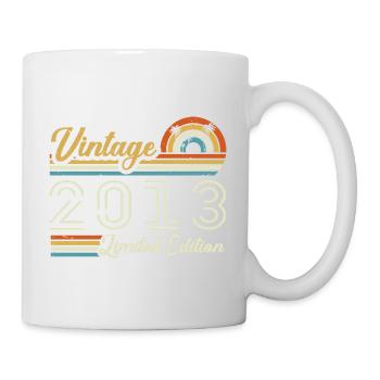 12 Year Anniversary | Vintage 2013 Gift 2013 - Mug - white - Right