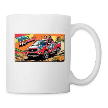 Ssangyong team 110 Rallye des Gazelles 2025 - Mug blanc - blanc - Droite