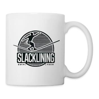 Slackline Slacklife Slacklining - Balance-Profi - Mug - white - Right