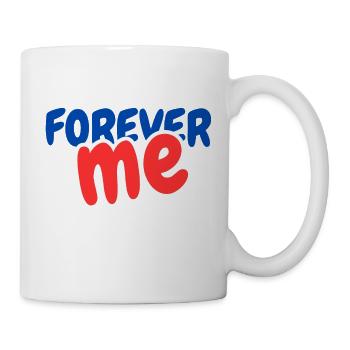 FOREVER me - Tasse - Weiß - Rechts