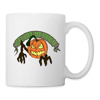 citrouille - Mug blanc - blanc - Droite
