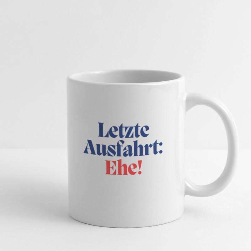 Letzte Ausfahrt: Ehe / Poltern Tasse