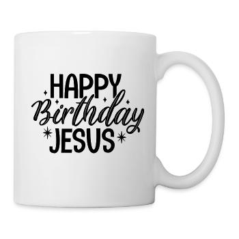 Happy Birthday Jesus - Mug - white - Right
