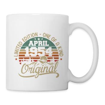 Vintage April 1954 - Original Gift April 1954 - Mug - white - Right