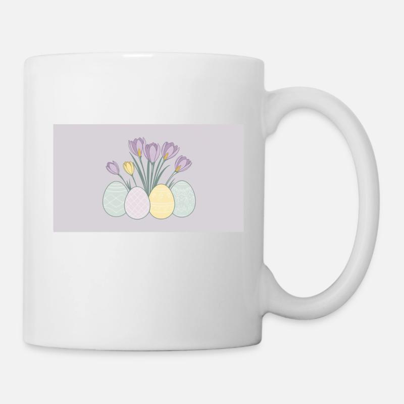 Easter Crocuses - Mug - white