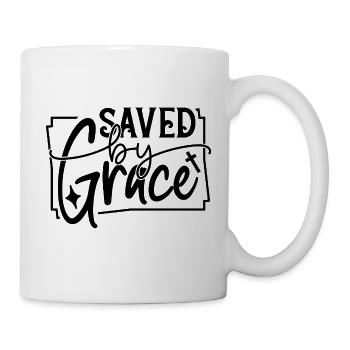 Saved by Grace - Mug - white - Right