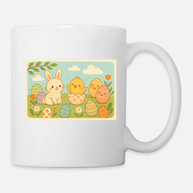 Fête de Pâques - Mug blanc - blanc