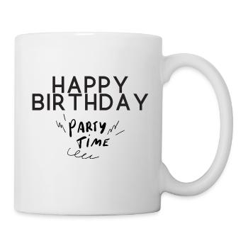 Bon anniversaire - Mug blanc - blanc - Droite
