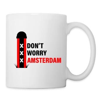 Dont worry Amsterdam - Mug - white - Right